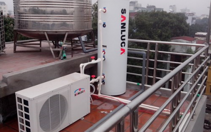 Máy nước nóng năng lượng không khí – bơm nhiệt (Heat pump)